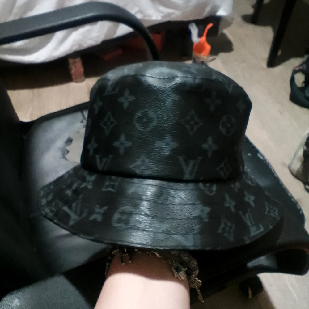 Louis Vuitton Black Monogram Hat